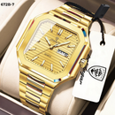 672-7 POEDAGAR METAL CALENDARIO HOMBRE