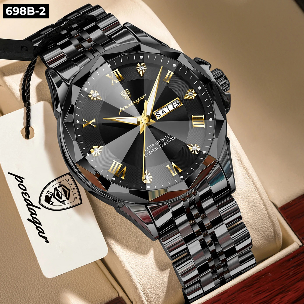 698-2 POEDAGAR METAL CALENDARIO HOMBRE