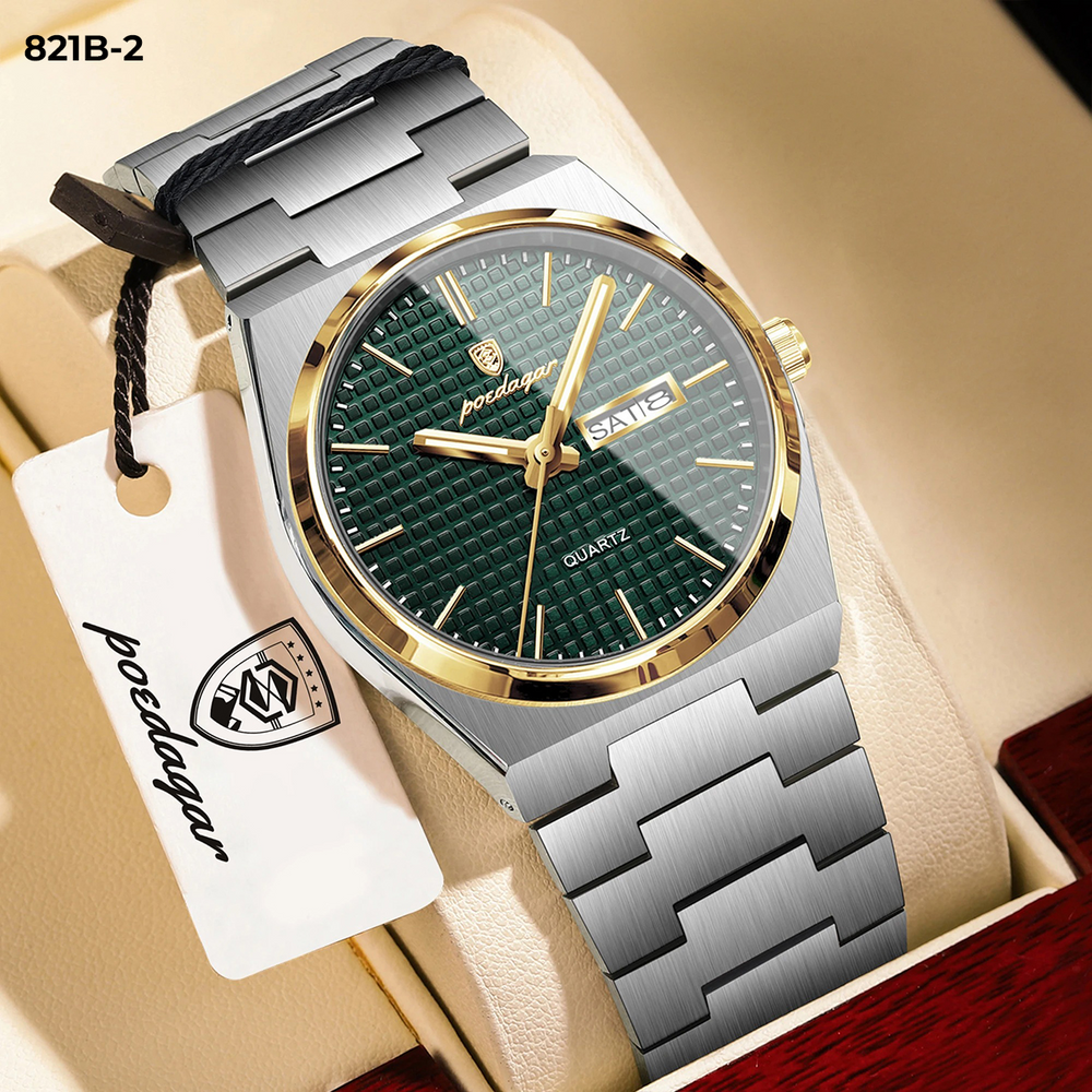 821-2 POEDAGAR METAL CALENDARIO HOMBRE