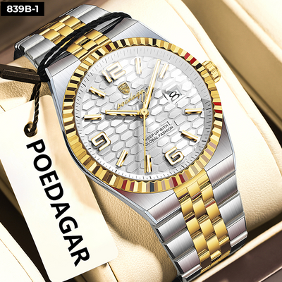 839-1 POEDAGAR METAL CALENDARIO HOMBRE