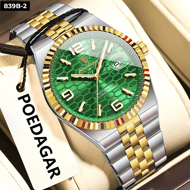 839-2 POEDAGAR METAL CALENDARIO HOMBRE