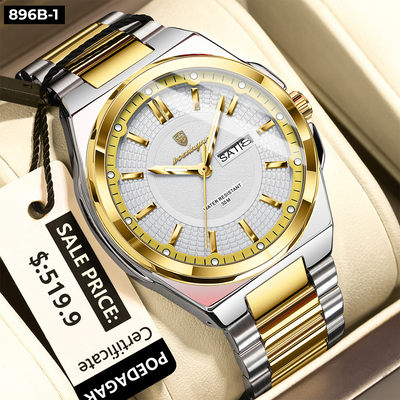 896-1 POEDAGAR METAL CALENDARIO HOMBRE