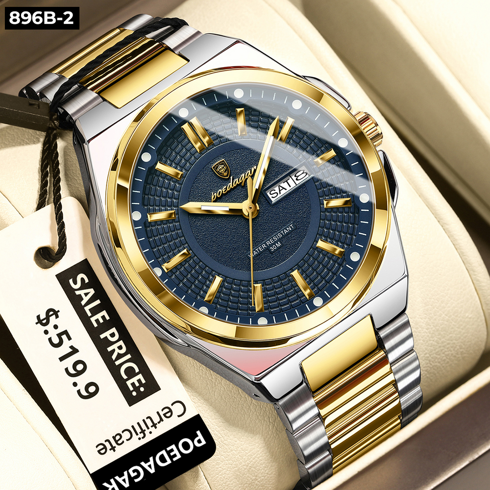 896-2 POEDAGAR METAL CALENDARIO HOMBRE
