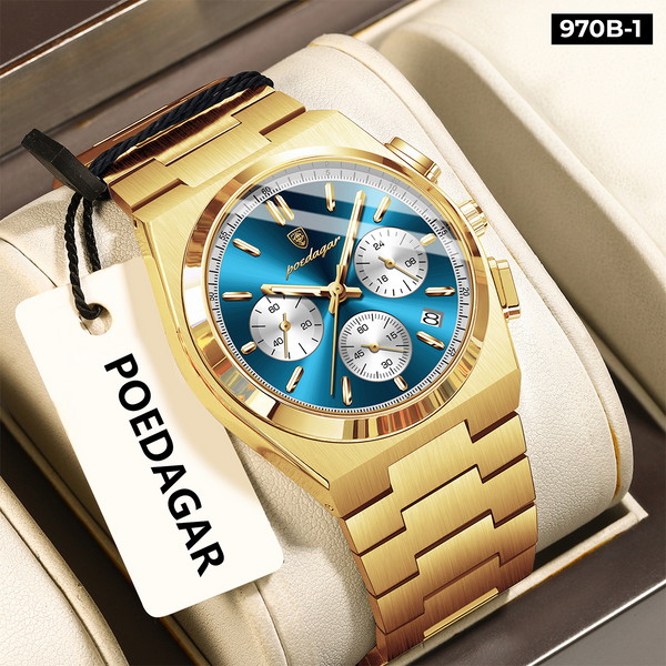 970B-1 POEDAGAR METAL CRONOGRAFO HOMBRE