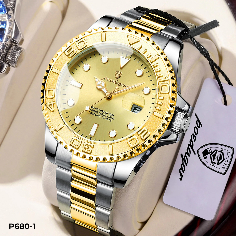 680-1 POEDAGAR METAL CALENDARIO HOMBRE